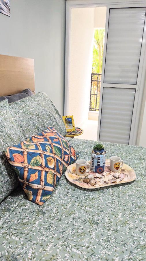 Apto Centro Ubatuba Com Varanda Gourmet, Suite E Piscina Exteriér fotografie