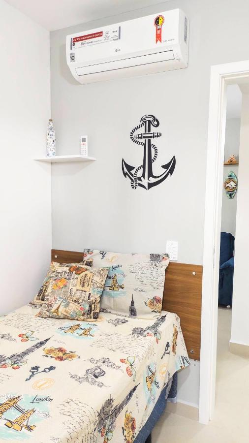 Apto Centro Ubatuba Com Varanda Gourmet, Suite E Piscina Exteriér fotografie
