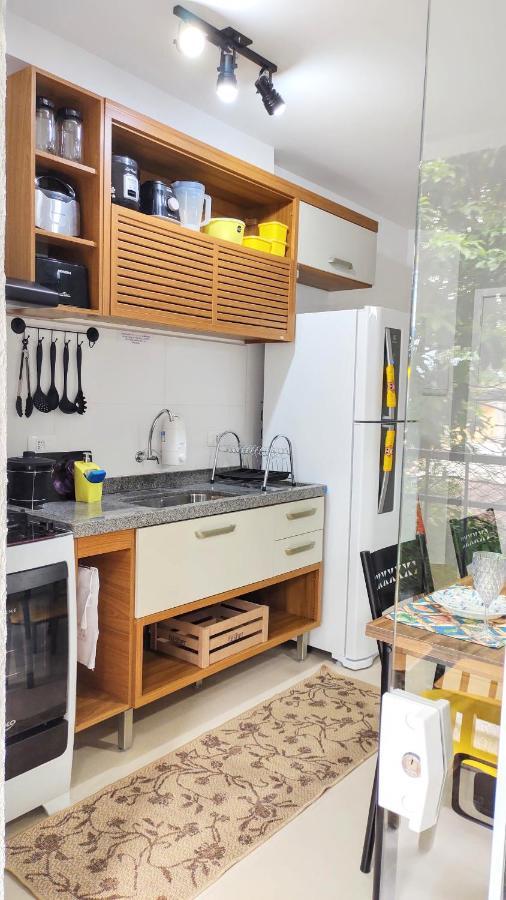Apto Centro Ubatuba Com Varanda Gourmet, Suite E Piscina Exteriér fotografie