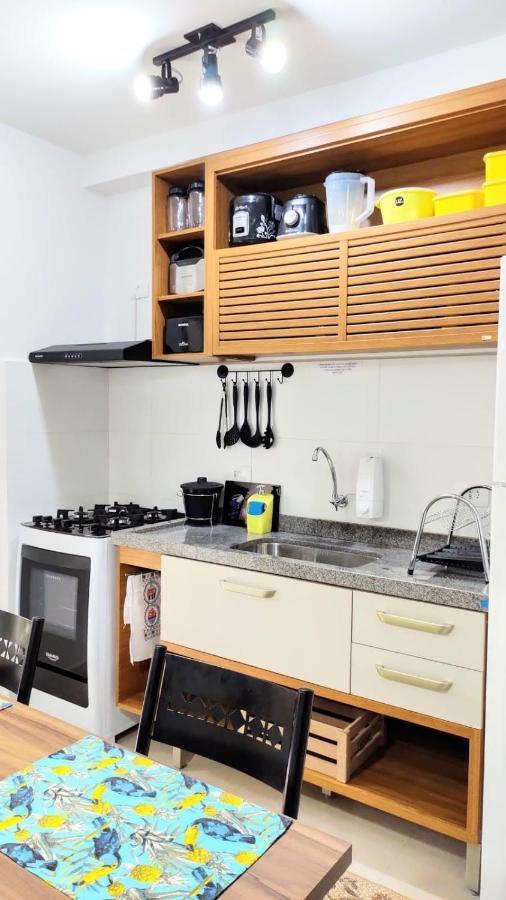 Apto Centro Ubatuba Com Varanda Gourmet, Suite E Piscina Exteriér fotografie