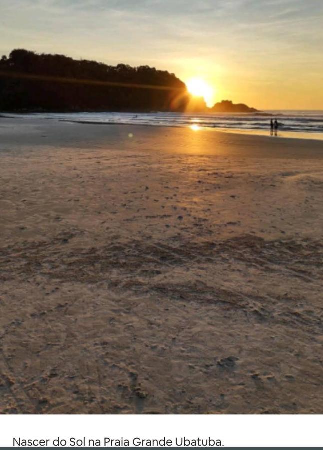 Apto Centro Ubatuba Com Varanda Gourmet, Suite E Piscina Exteriér fotografie