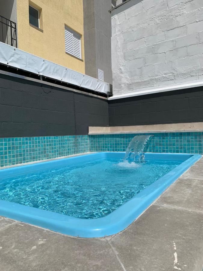 Apto Centro Ubatuba Com Varanda Gourmet, Suite E Piscina Exteriér fotografie