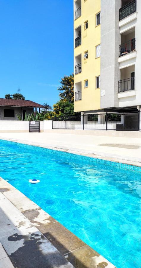 Apto Centro Ubatuba Com Varanda Gourmet, Suite E Piscina Exteriér fotografie